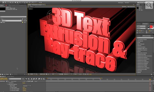 Những phím tắt của After Effects CS6